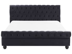 Lit double AVALLON Noir - 152 x 233 cm