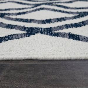 Hochflor-Teppich Kenitra 502 Blau - 140 x 200 cm