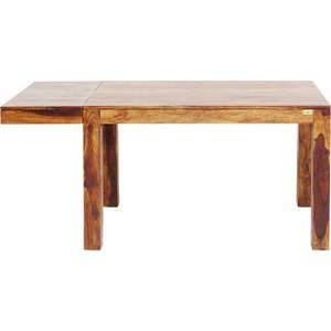 Table à rallonges Momo Marron - Bois massif - 120 x 75 x 80 cm