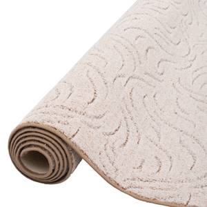 Hochflor Teppich Frieda Beige - 80 x 320 cm