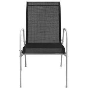 Mobilier de jardin Gris - Métal - Textile - 50 x 71 x 50 cm