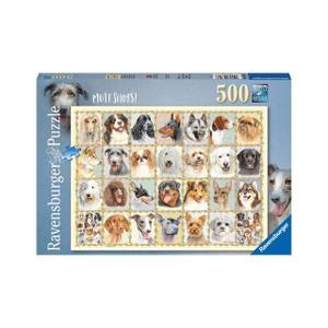Puzzle Porträts von Hunden 500 Teile Papier - 24 x 4 x 34 cm