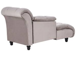 Chaiselongue LORMONT Braun - Taupe - Armlehne davorstehend links - Ecke davorstehend rechts