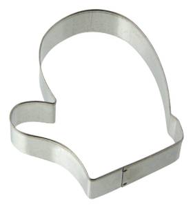 Zenker Ausstecher Backhandschuh Silber Grau - Metall - 8 x 2 x 7 cm