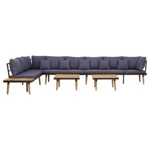 Garten-Lounge-Set  299798 (8-teilig) Graphit