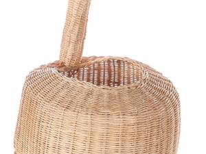 Korb HAINAN Beige - Blau - Braun - Rattan - 33 x 70 x 35 cm