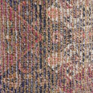 Sitzpouf Naturfaser - Textil - 55 x 37 x 55 cm