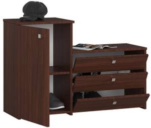 Garderobenset (2-teilig) S16 Classic Wenge Dekor