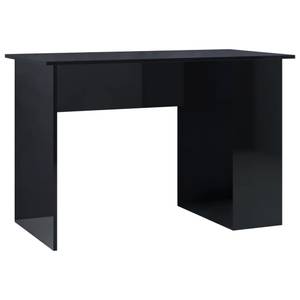 Schreibtisch Schwarz - Holzwerkstoff - Massivholz - 110 x 73 x 110 cm