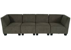 Modular 4-Sitzer Sofa Moncalieri Braun