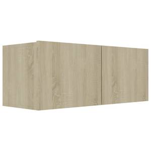 TV-Schrank 5er Set D504 Braun - Holzwerkstoff - 30 x 30 x 80 cm