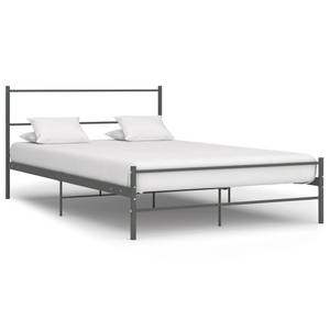 Cadre de lit 299822 Gris - Largeur : 127 cm