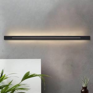 LED Wandleuchte Raum Schwarz - 100 x 4 cm