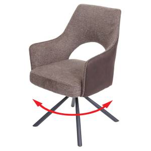 Chaise de salle à manger K30 Marron - Marron foncé