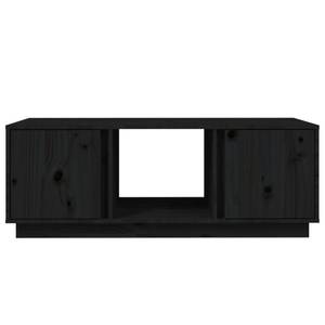 Couchtisch D862 Schwarz - Massivholz - 50 x 40 x 110 cm