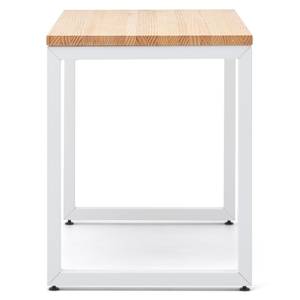 Table bureau iCub Strong 60x100x75 Blanc Blanc - Bois massif - Bois/Imitation - 100 x 75 x 60 cm