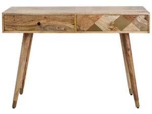 Table d'entrée GLENTANA Marron - Bois massif - 110 x 75 x 35 cm