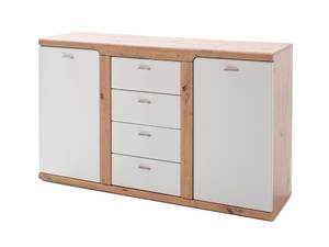 Sideboard Tortona 7 Weiß - Holzwerkstoff - Holzart/Dekor - 150 x 91 x 45 cm