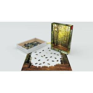 Puzzle Waldweg 1000 Teile Papier - 26 x 6 x 36 cm