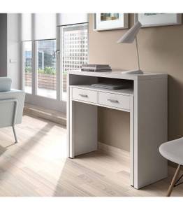 Bureau Consola Blanc