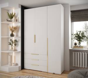 Garderobe Inova 1 Z17 Gold - Weiß