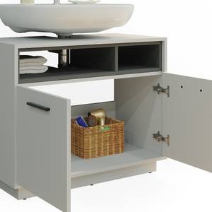 Meuble sous vasque simple Beatrice 40164 Gris