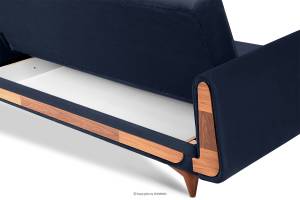 GUSTAVO Sofa 3-Sitzer Blau