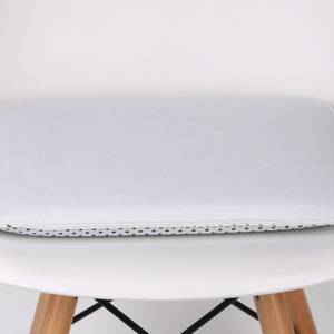 Coussins d'assise GRACE (Lot de 2) Blanc