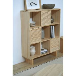 Standregale Morell Massivholz - Holzart/Dekor - 98 x 121 x 30 cm