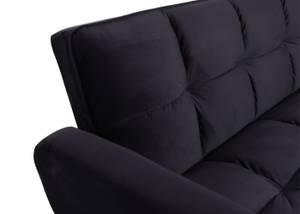 Sofa K19 Schwarz - Textil