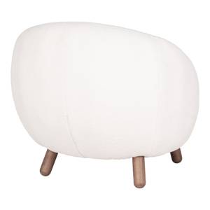 Fauteuil Savona Blanc - Verre - 76 x 68 x 80 cm