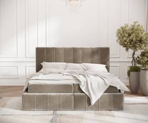 Boxspringbett Moretti Beige - Breite: 140 cm