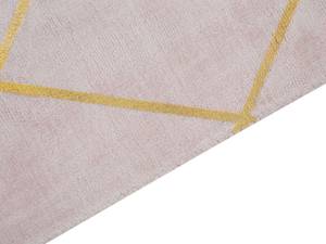 Teppich ATIKE Gold - Pink - Naturfaser - 150 x 80 x 80 cm