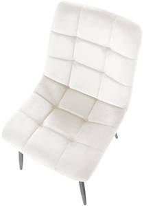 chaise salle à manger Tilde Lot de 2 Blanc crème - 54 x 83 cm