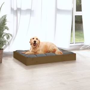 Hundebett 3015741 Braun - Massivholz - Holzart/Dekor - 72 x 9 x 54 cm