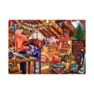 Puzzle Steve Crisp Attic Playtime Papier - 24 x 5 x 34 cm