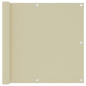 Écran de balcon 3016497-5 Blanc crème - Largeur : 90 cm