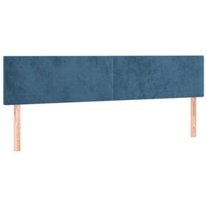 Lit à sommier tapissier 3017290-4 Bleu foncé - Largeur : 160 cm