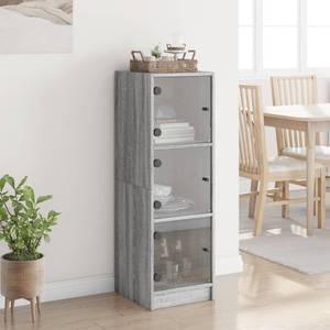 Highboard DE3017 Eiche Grau Dekor