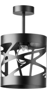 Deckenlampe FERVA Schwarz - Durchmesser Lampenschirm: 17 cm