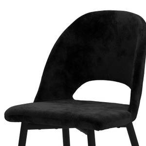 Chaise Pénélope (Lot de 2) Noir