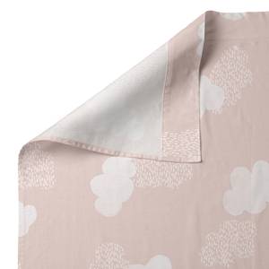 Clouds Bettlaken-set Pink - Textil - 1 x 160 x 270 cm