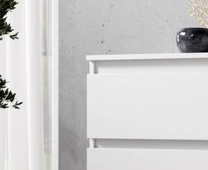 FURNIX commode Arenal avec 6 tiroirs Blanc - Bois manufacturé - 120 x 76 x 35 cm