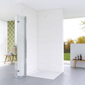 Faltbar Duschabtrennung Walk in Dusche Breite: 85 cm