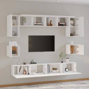 TV-Schrank 8er Set D479 Weiß