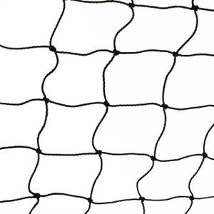 Cage de foot noire Noir - Blanc - Métal - Matière plastique - 180 x 120 x 60 cm