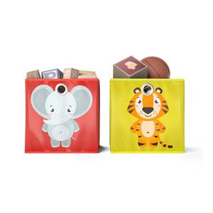 Faltboxen 2er Set Kunststoff - 30 x 30 x 30 cm