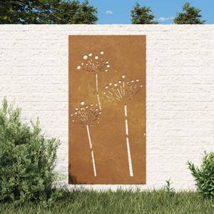 Décoration murale de jardin 824486 Marron - Métal - 55 x 1 x 105 cm