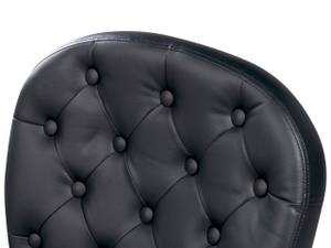 Chaise de bureau PRINCESS Noir - Argenté - Hauteur : 98 cm