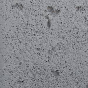 3-tlg. Badezimmer Set aus Beton Grau - Silber - Metall - Stein - 11 x 12 x 7 cm